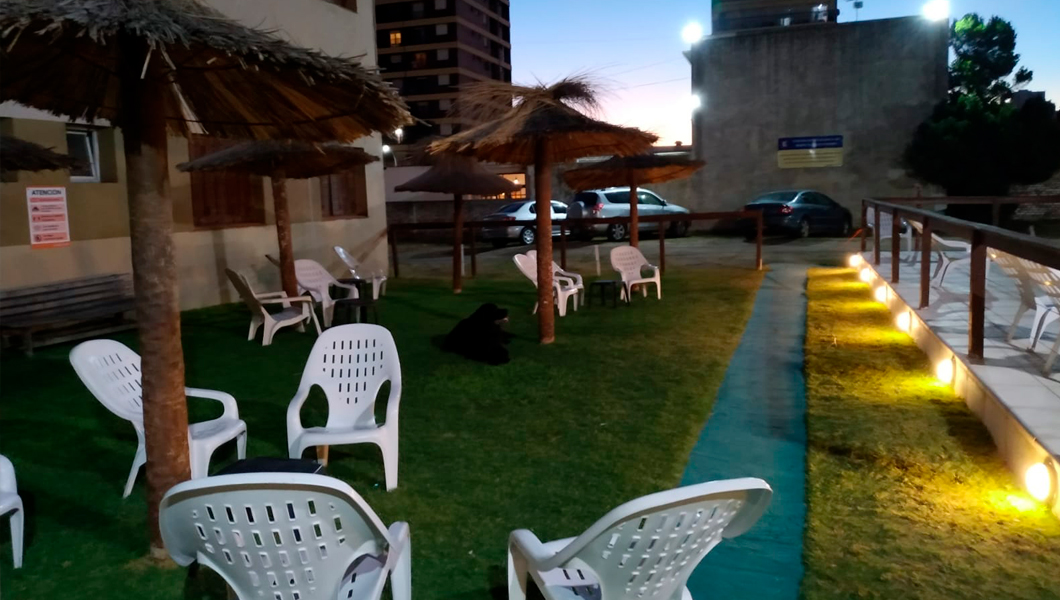 Sombrillas Hotel Moderno